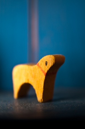 Antique Toys - Wooden Dog