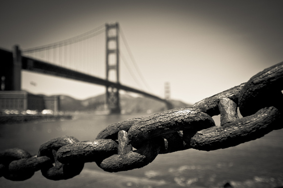 Chain Link at the Golden Gate Bridge